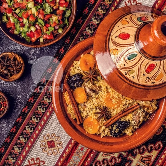 Moroccan Cooking Tagine by Verve Culture Traditional Ceramic Tagine Handmade - Picture 2 of 12